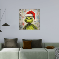 Merry Christmas Grinch - ArtDeco Canvas