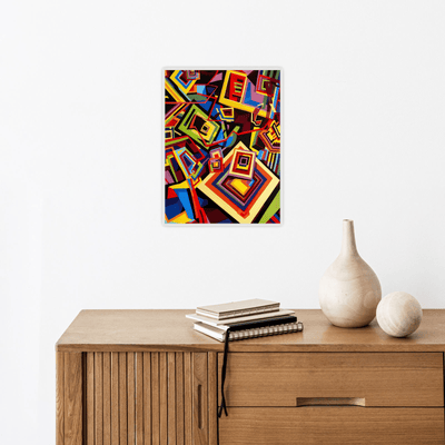 Messy interior - ArtDeco Canvas