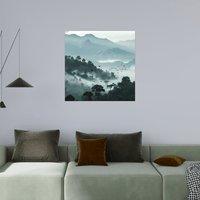 Misty mountain ll - ArtDeco Canvas