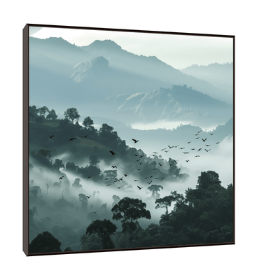 Misty mountain ll - ArtDeco Canvas