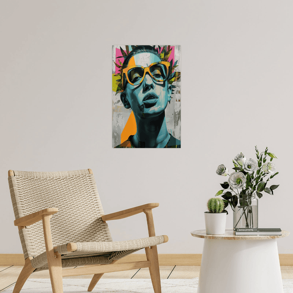 Modern girl - ArtDeco Canvas