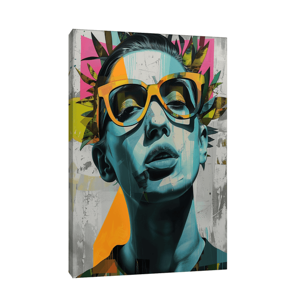 Modern girl - ArtDeco Canvas