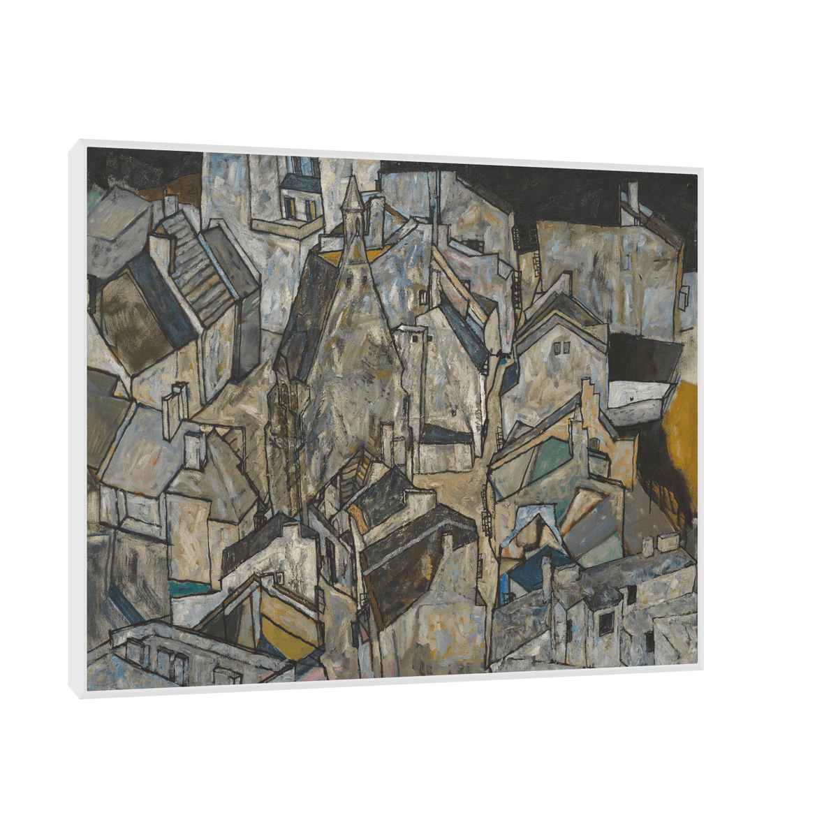 Mödling II, Egon Schiele - ArtDeco Canvas