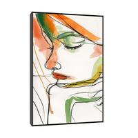 Moment of thinking - ArtDeco Canvas