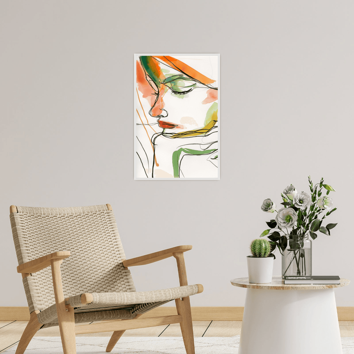 Moment of thinking - ArtDeco Canvas