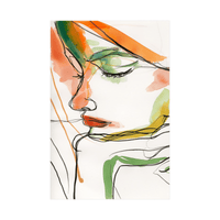 Moment of thinking - ArtDeco Canvas