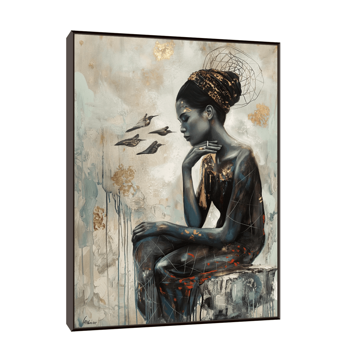 Moment to rest - ArtDeco Canvas