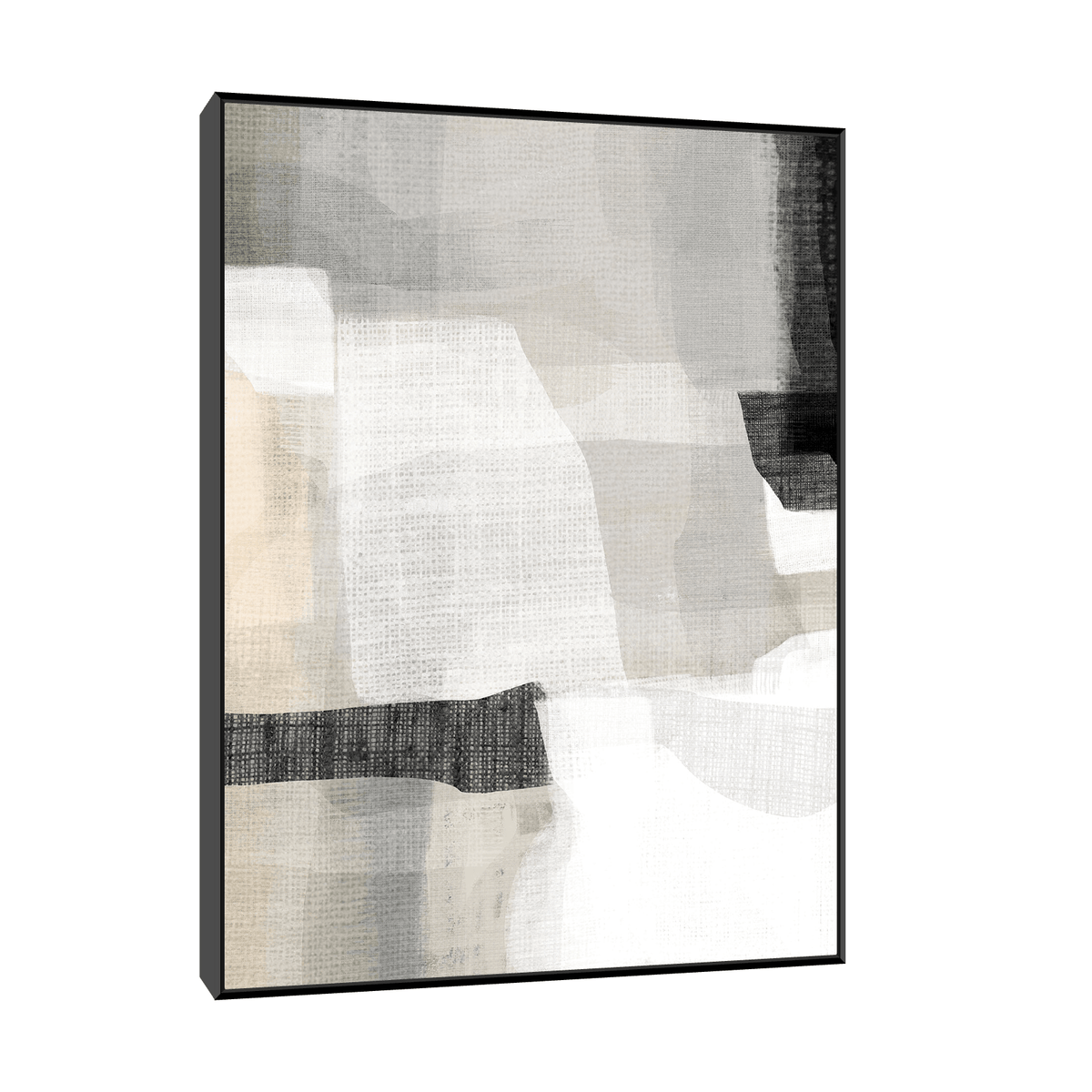 Monochrome forms II - ArtDeco Canvas