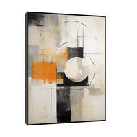 Moon on the wall - ArtDeco Canvas