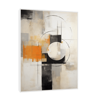 Moon on the wall - ArtDeco Canvas