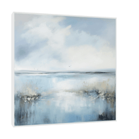 Morning on the lake - ArtDeco Canvas