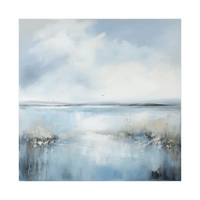 Morning on the lake - ArtDeco Canvas