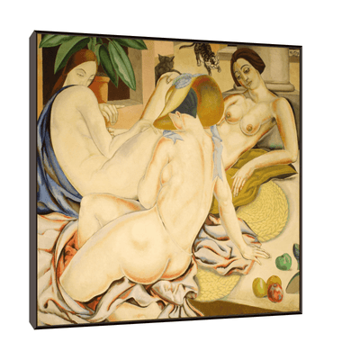 Mujeres indolentes, Alfredo Guttero - ArtDeco Canvas
