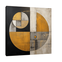 Natural satellites - ArtDeco Canvas