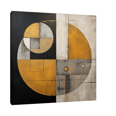 Natural satellites - ArtDeco Canvas