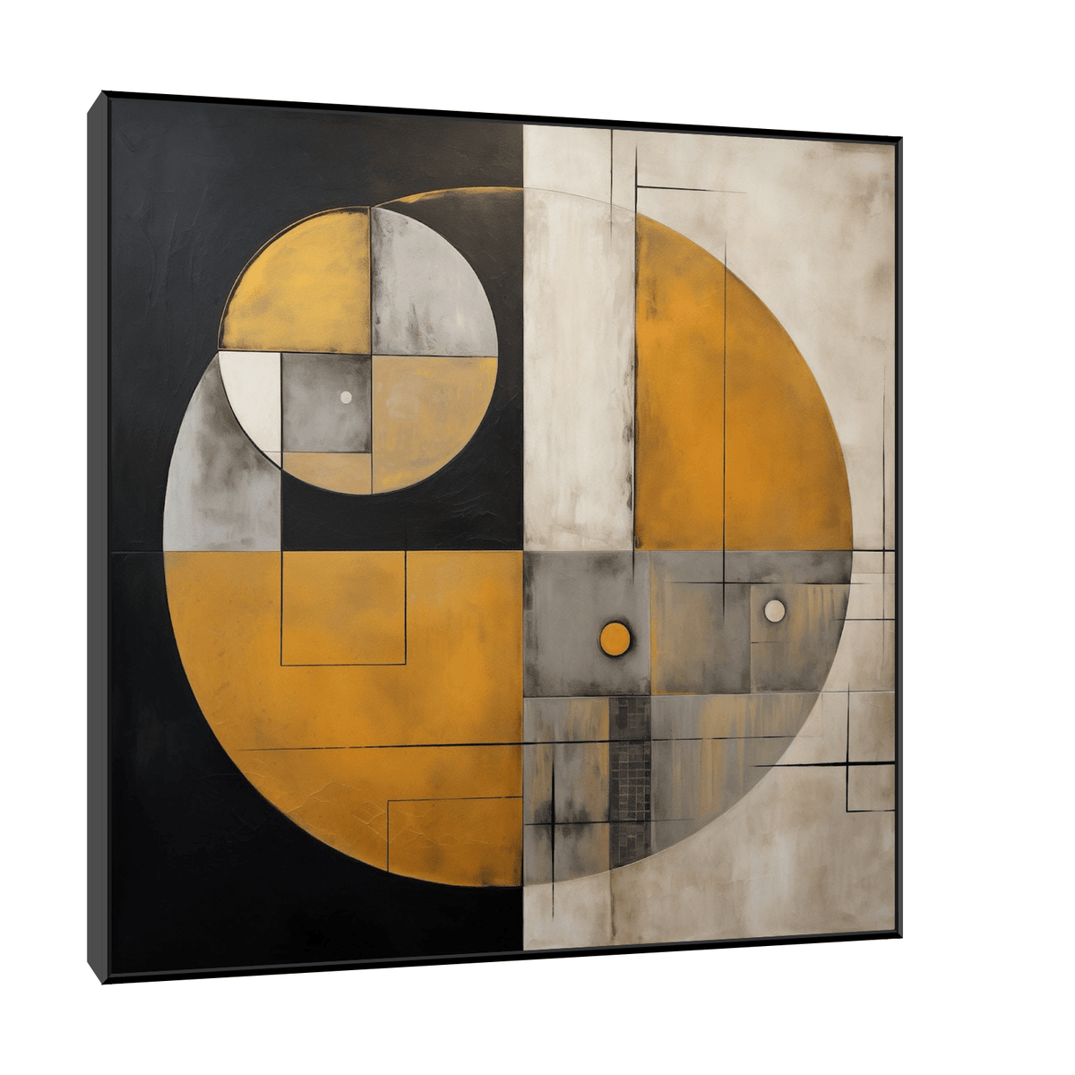 Natural satellites - ArtDeco Canvas