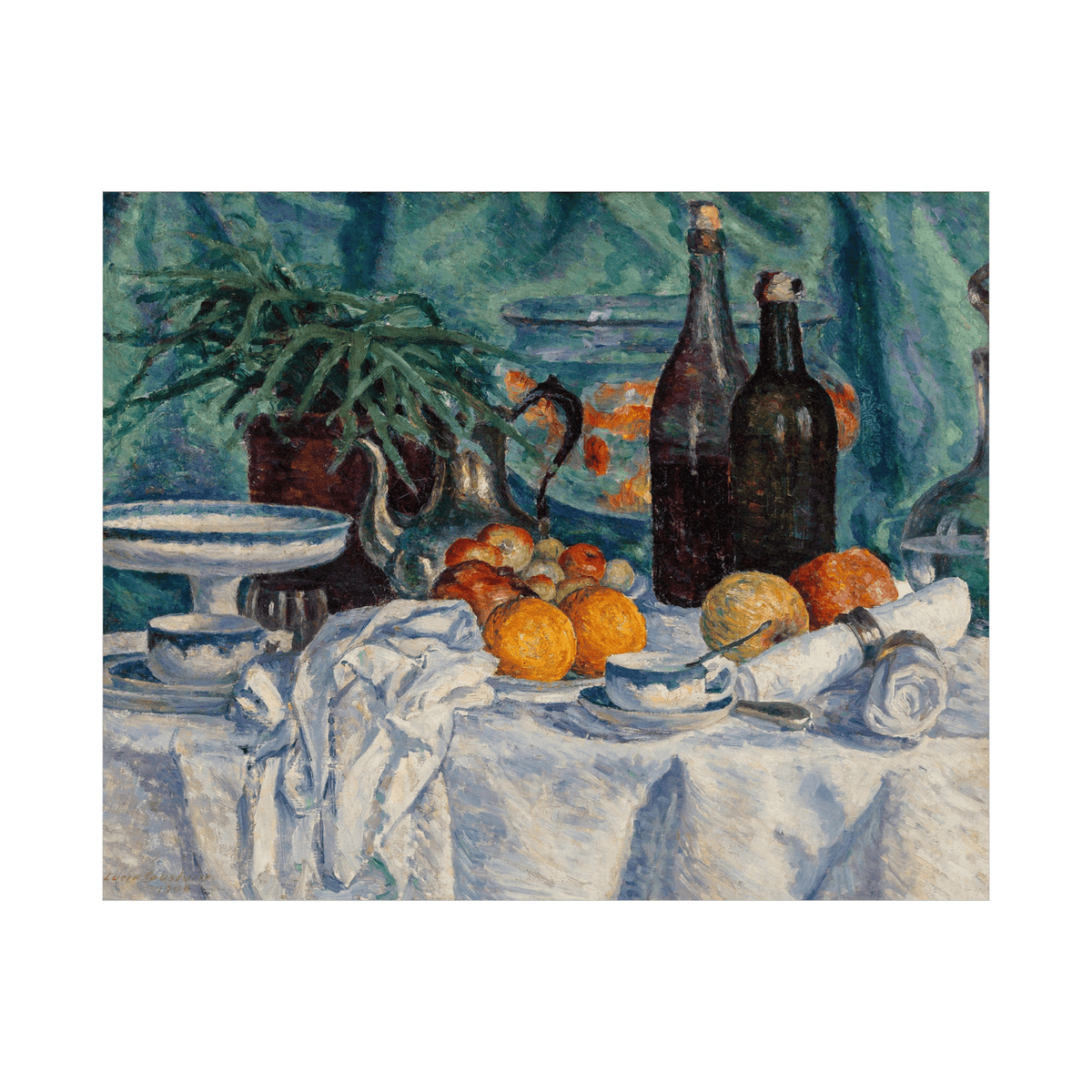 Nature morte, Lucie Cousturier - ArtDeco Canvas