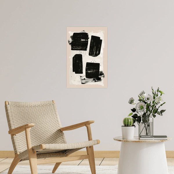 Neutral elegance - ArtDeco Canvas