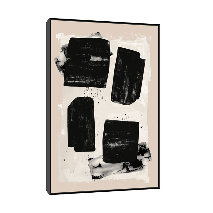 Neutral elegance - ArtDeco Canvas