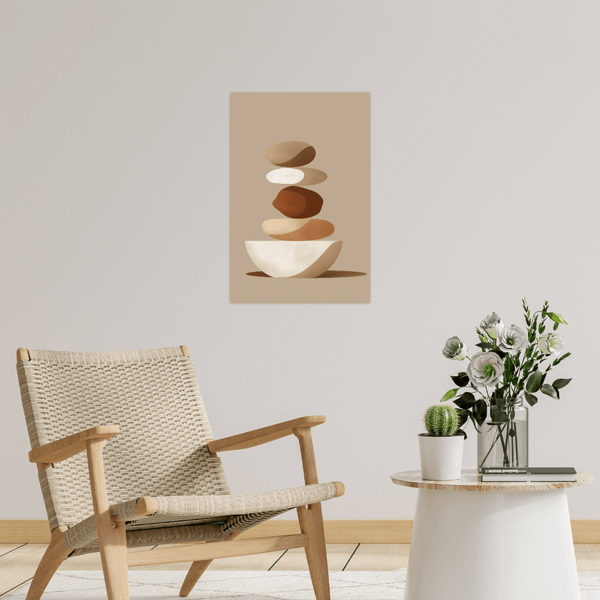 Neutral equilibrium - ArtDeco Canvas