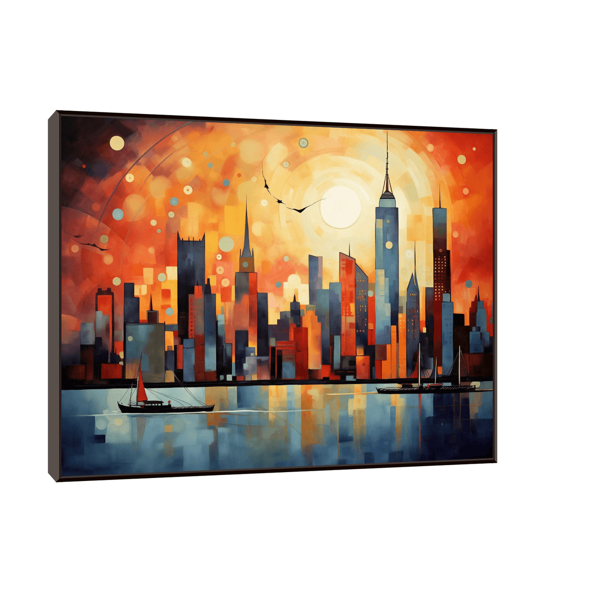 New York panorama - ArtDeco Canvas