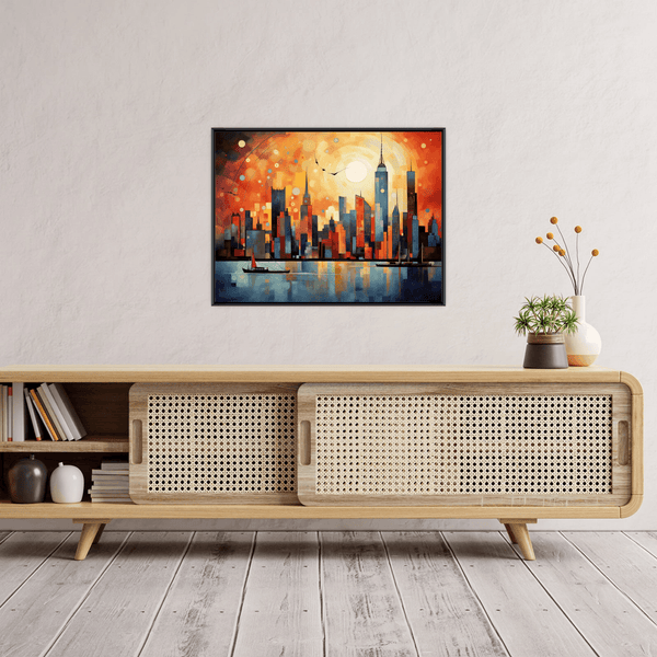 New York panorama - ArtDeco Canvas