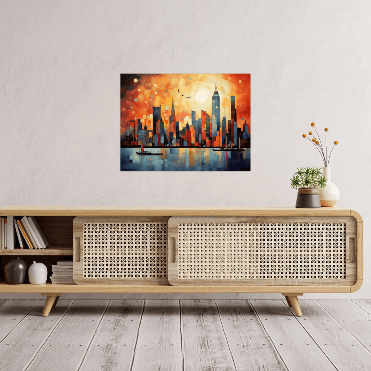 New York panorama - ArtDeco Canvas