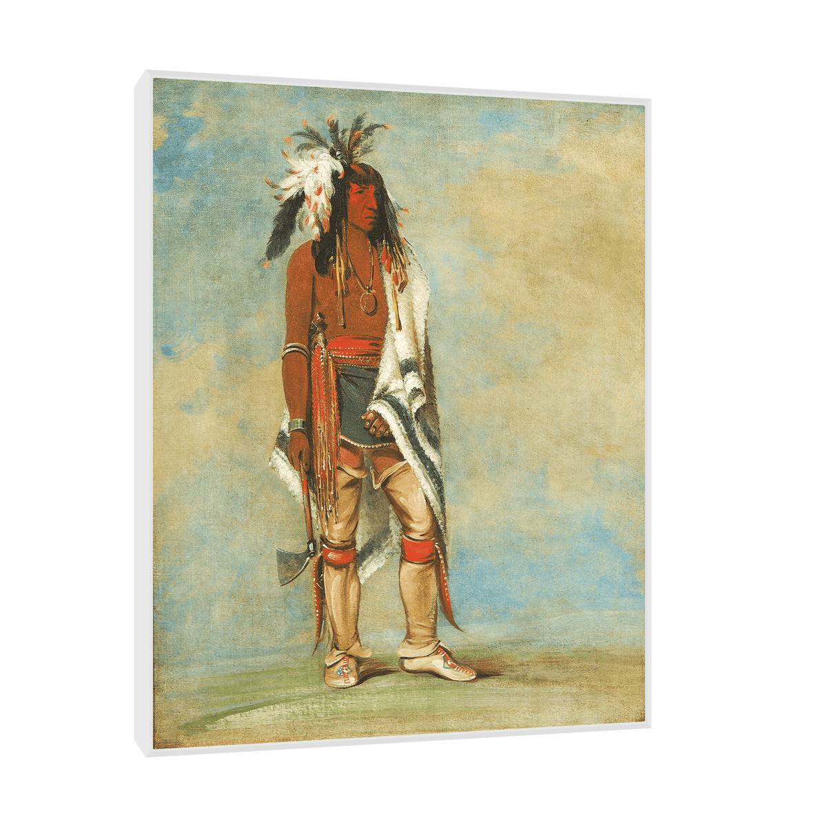 Nót-To-Way, a Chief, George Catlin - ArtDeco Canvas