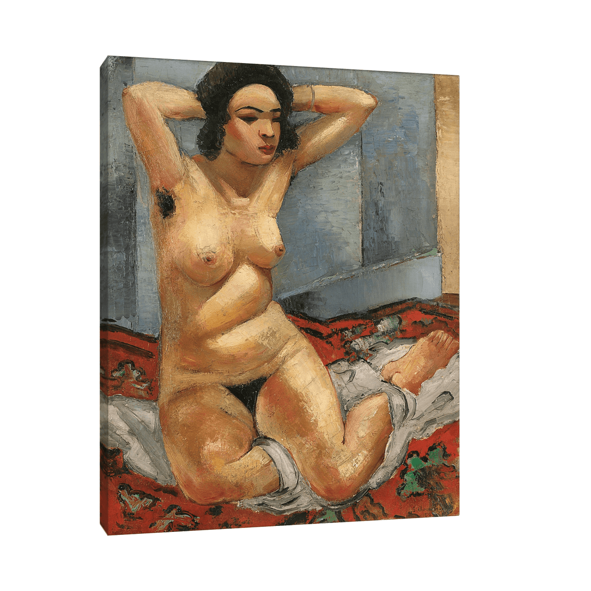 Nude Woman, Sava Šumanović - ArtDeco Canvas