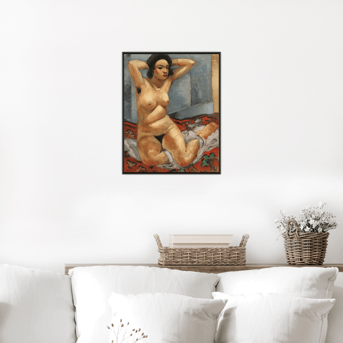 Nude Woman, Sava Šumanović - ArtDeco Canvas