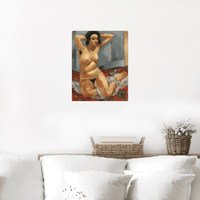 Nude Woman, Sava Šumanović - ArtDeco Canvas