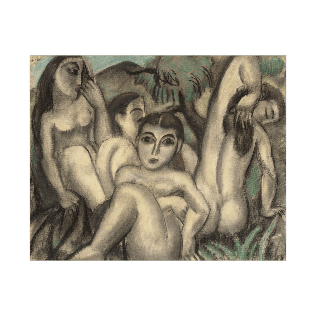 Nudes, Max Weber - ArtDeco Canvas