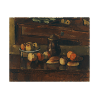 Obststilleben mit Kanne, Anton Faistauer - ArtDeco Canvas