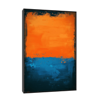 Ocean sunset - ArtDeco Canvas