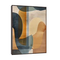 Odd shapes - ArtDeco Canvas