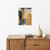 Odd shapes - ArtDeco Canvas