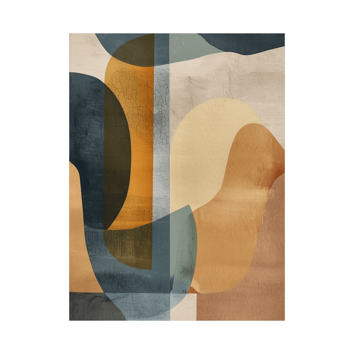 Odd shapes - ArtDeco Canvas