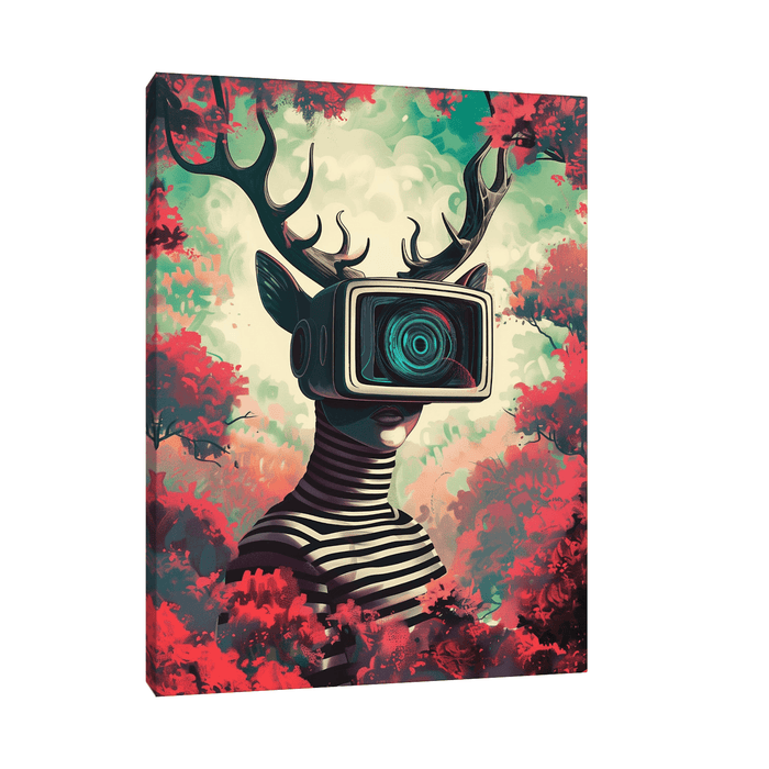 Oh deer - ArtDeco Canvas