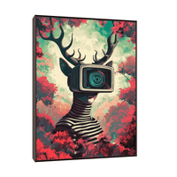 Oh deer - ArtDeco Canvas