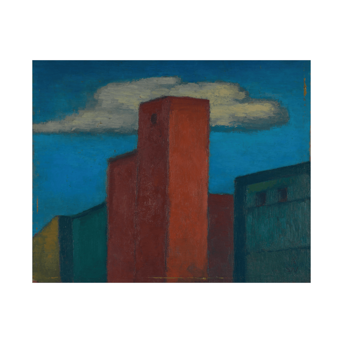 Ohne Titel, Karl Wiener - ArtDeco Canvas