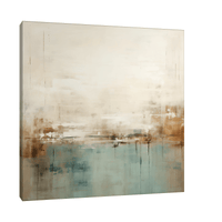 Old wall crumbled paint - ArtDeco Canvas