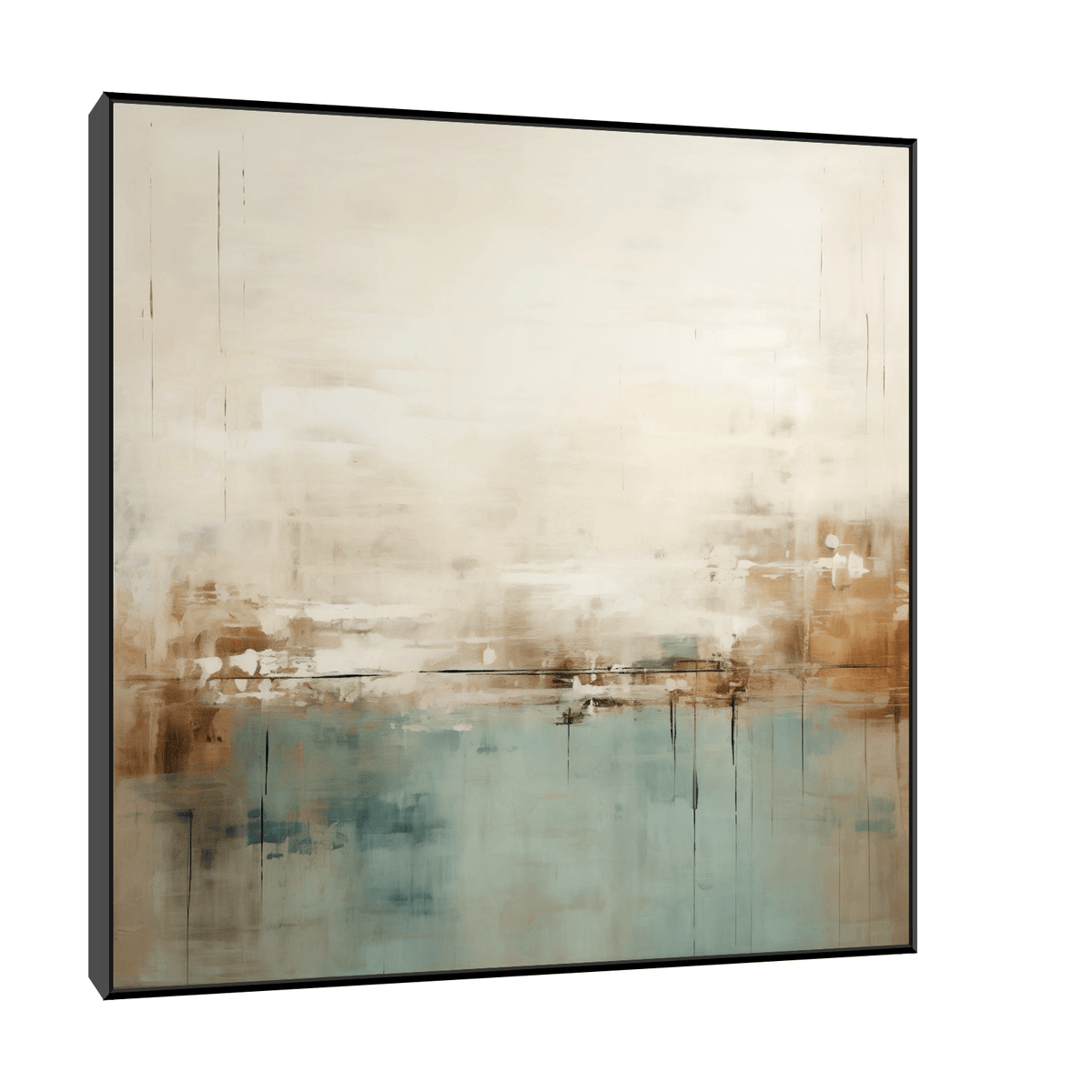 Old wall crumbled paint - ArtDeco Canvas