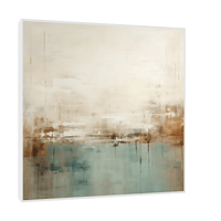 Old wall crumbled paint - ArtDeco Canvas