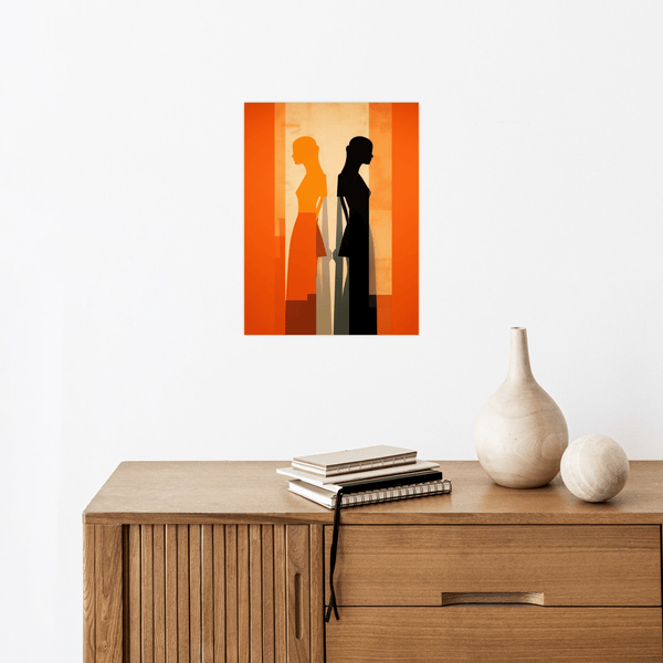 Opposite perspective - ArtDeco Canvas