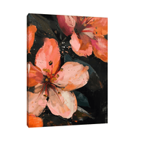 Orange blossom - ArtDeco Canvas