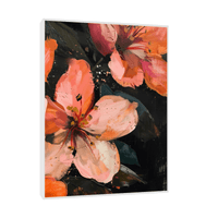 Orange blossom - ArtDeco Canvas