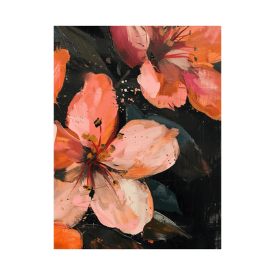 Orange blossom - ArtDeco Canvas