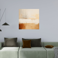 Pale divide - ArtDeco Canvas