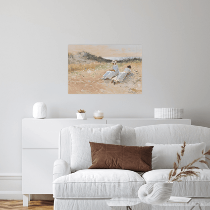 Partie auf Sylt, Hugo Mühlig - ArtDeco Canvas