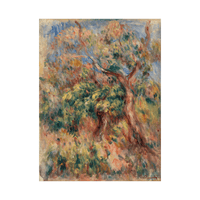 Paysage, Pierre-Auguste Renoir - ArtDeco Canvas